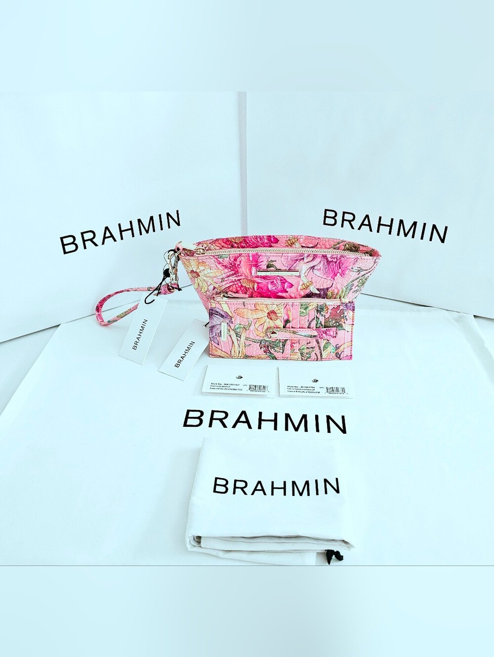 NWT Brahmin PERENNIAL Ariana w/Credit Card Wallet